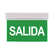 Luz de señalización y emergencia con tecnología LED. Ofrece Luz de forma permanente iluminando la señalética en todo momento. 