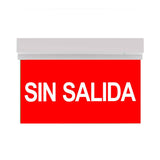 Luz de señalización y emergencia con tecnología LED. Ofrece Luz de forma permanente iluminando la señalética en todo momento. 