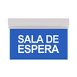 Luz de señalización y emergencia con tecnología LED. Ofrece Luz de forma permanente iluminando la señalética en todo momento. 