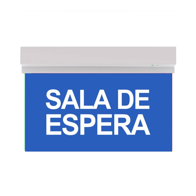 Luz de señalización y emergencia con tecnología LED. Ofrece Luz de forma permanente iluminando la señalética en todo momento. 