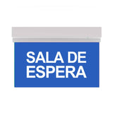 Luz de señalización y emergencia con tecnología LED. Ofrece Luz de forma permanente iluminando la señalética en todo momento. 