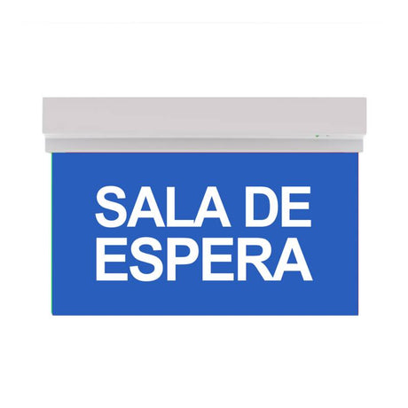 Luz de señalización y emergencia con tecnología LED. Ofrece Luz de forma permanente iluminando la señalética en todo momento. 