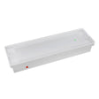 Luminaria LED de emergencia de superficie o empotrable de alta calidad resistente al agua con protección IP65. Más de 180 minutos de autonomía con su batería recargable de Ni-Cd. Configurable como Modo permanente y No permanente. Luz para señalización de salidas, puertas, ascensores, zonas de paso o comunes.