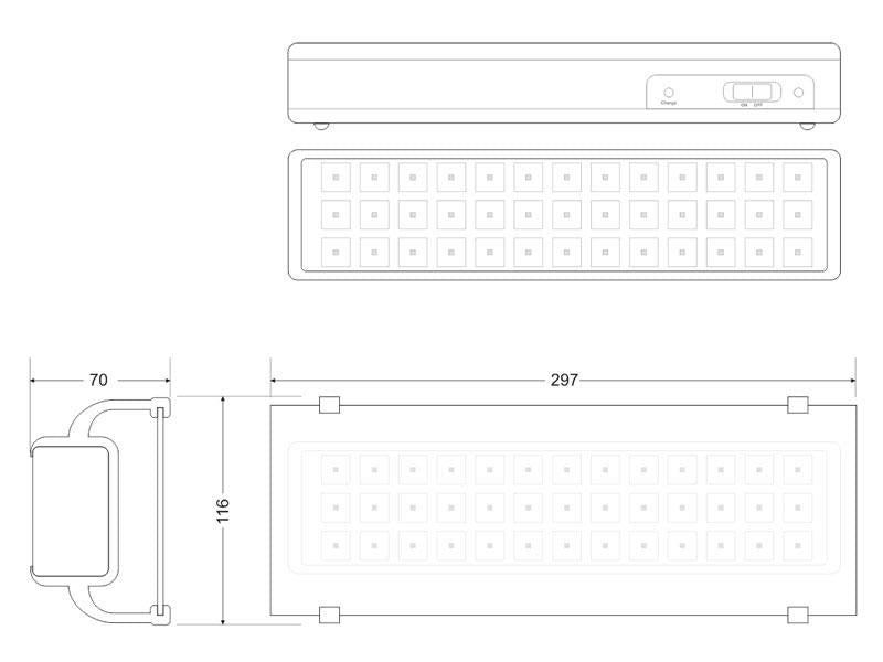 Señalización de fácil instalación para las luminarias led EMERLUX F415. Realizado en metacrilato traslúcido que ofrecen una comunicación visual que cumplen la función de guiar, orientar u organizar a una persona o conjunto de personas.