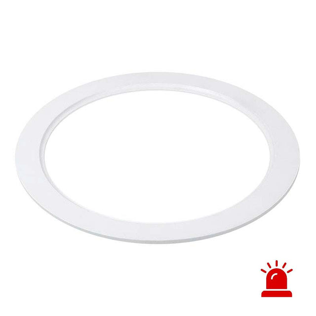 Downlight Led con batería recargable. Puede funcionar como luminaria normal y emergencia. Su batería recargable Ni-Cd ofrece una autonomía de hasta 90 minutos.