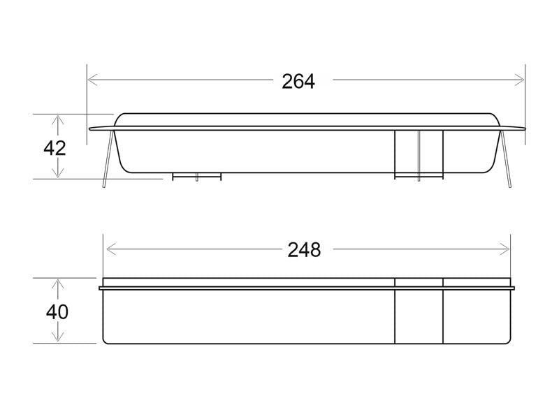 Kit que incluye todo lo necesario para adaptar la emergencia LED NICELUX e instalar de forma empotrada en la pared. Incluye marco y caja de empotrar en pared.