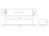 Luminaria LED de emergencia de alta calidad con diseño minimalista. Para empotrar en techo, de pequeño tamaño redondo o cuadrado (incuye marco). Más de 180 minutos de autonomía con su batería recargable de Ni-mH. Luz para señalización de salidas, puertas, ascensores, zonas de paso o comunes.
