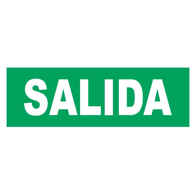 Etiquetas adhesiva con señalización de fácil instalación para las luminarias led de emergencia NICELUX. Realizado en vinilo de alta calidad que ofrecen una comunicación visual que cumplen la función de guiar, orientar u organizar a una persona o conjunto de personas.