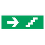 Etiquetas adhesiva con señalización de fácil instalación para las luminarias led de emergencia NICELUX. Realizado en vinilo de alta calidad que ofrecen una comunicación visual que cumplen la función de guiar, orientar u organizar a una persona o conjunto de personas.