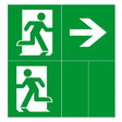 Etiquetas adhesiva con señalización de fácil instalación para las luminarias led de emergencia GOLUX. Realizado en vinilo de alta calidad que ofrecen una comunicación visual que cumplen la función de guiar, orientar u organizar a una persona o conjunto de personas. Vienen precortadas para colocarlas en cualquier posición y adaptarlas a las necesidades del usuario.