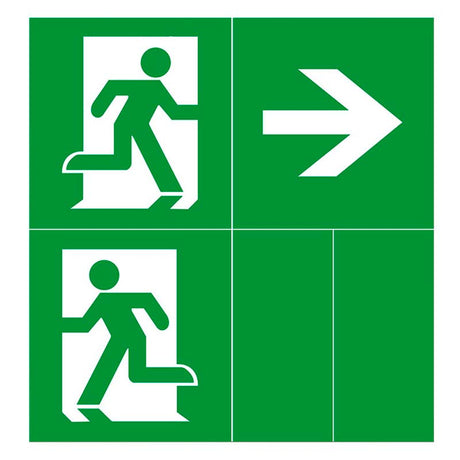 Etiquetas adhesiva con señalización de fácil instalación para las luminarias led de emergencia GOLUX. Realizado en vinilo de alta calidad que ofrecen una comunicación visual que cumplen la función de guiar, orientar u organizar a una persona o conjunto de personas. Vienen precortadas para colocarlas en cualquier posición y adaptarlas a las necesidades del usuario.