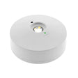 Luminaria LED de emergencia de alta calidad con diseño minimalista. Para instalación en superficie, de pequeño tamaño. Más de 180 minutos de autonomía con su batería recargable de Ni-Cd. Configurable como Modo permanente y No permanente. Luz para señalización de salidas, puertas, ascensores, zonas de paso o comunes.