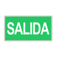 Señalética de fácil instalación para las luminarias led WALLUX. Realizado en policarbonato óptico frost con vinilo de alta calidad que ofrecen una comunicación visual de fácl comprensión.