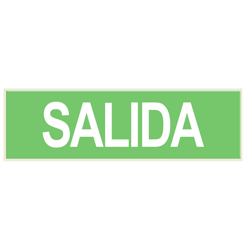 Señalética de fácil instalación para las luminarias led BIGLUX de gran formato. Realizado en vinilo de alta calidad que ofrecen una comunicación visual de fácl comprensión.