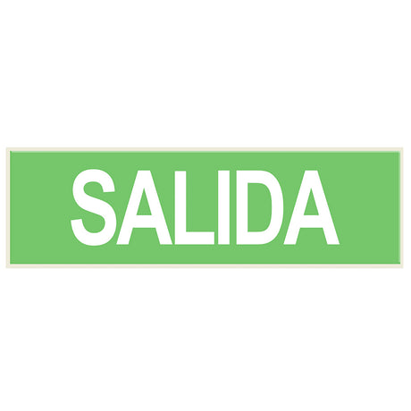 Señalética de fácil instalación para las luminarias led BIGLUX de gran formato. Realizado en vinilo de alta calidad que ofrecen una comunicación visual de fácl comprensión.