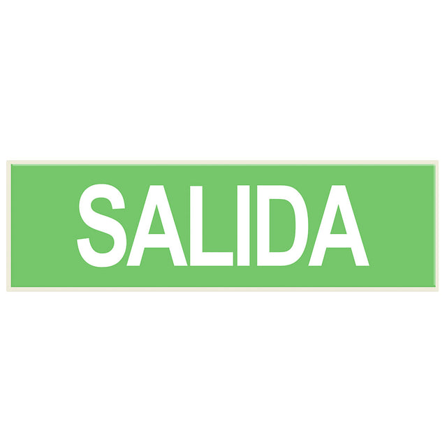 Señalética de fácil instalación para las luminarias led BIGLUX de gran formato. Realizado en vinilo de alta calidad que ofrecen una comunicación visual de fácl comprensión.