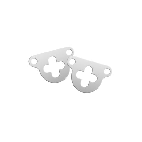 Set de 2 piezas para acoplar al Display Slim de forma sencilla que permite su instalación en una pared de forma horizontal o vertical. 