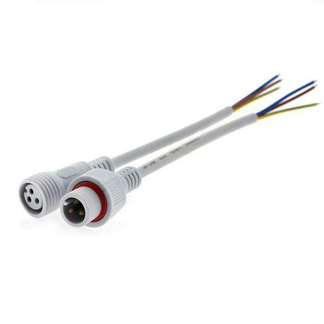 Cables de conexión para conectar proyectores lineales.