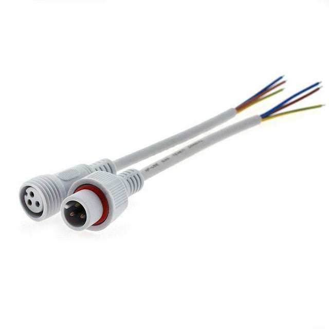 Cables de conexión para conectar proyectores lineales.
