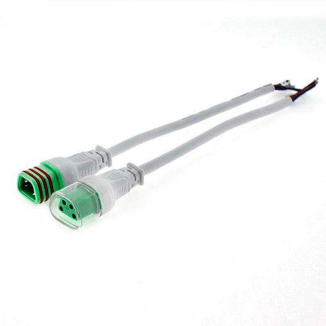 Cables de conexión para conectar proyectores lineales.