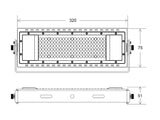 Foco proyector orientable de exterior LED de altas prestaciones con chip led PHILIPS LUMILEDS . De elevada potencia lumínica y máxima eficiencia energética. Carcasa de aluminio de inyección con radiador que garantiza una eficiente disipación del calor. Con óptica de 136°x78º para alumbrado de distancias largas.