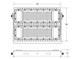 Foco proyector orientable de exterior LED de altas prestaciones con chip led PHILIPS LUMILEDS . De elevada potencia lumínica y máxima eficiencia energética. Carcasa de aluminio de inyección con radiador que garantiza una eficiente disipación del calor. Con óptica de 136°x78º para alumbrado de distancias largas. 