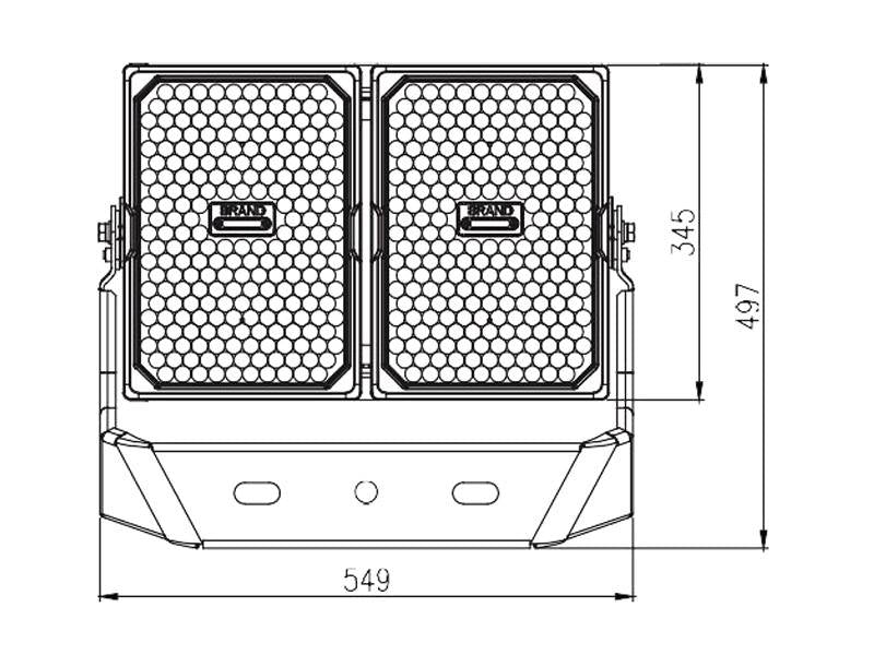 Diseñado para el alumbrado deportivo a los más altos niveles de competición, permite, además, muchas otras aplicaciones, como podría ser el alumbrado de muelles, o recintos a los que se quiera dotar de una iluminación profesional. Fabricado con la máxima calidad con chip led PHILIPS Lumileds.