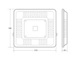 Proyector con chip led diseñado para el cultivo de interior. Estimula el crecimiento de las plantas combinando los espectros lumínicos ideales para el crecimiento. No emiten calor y la planta no sufre quemaduras ni se deshidratan. Ofrece un espectro completo de color de luz rojo para todas las fases de crecimiento y floración de las plantas.