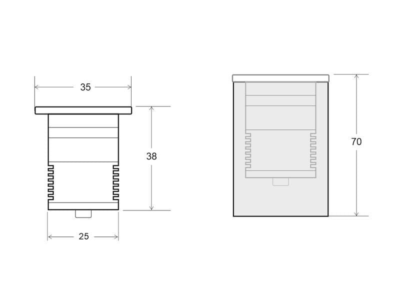 Foco para empotrar en el suelo de gran calidad, fabricado en acero inoxidable de gran resistencia que permite soportar el paso de personas. De reducido tamaño y alimentación de AC/DC12V. Ideal para utilizar como baliza empotrada para señalizar e iluminar zonas de paso. Mínima emisión de calor y mínimo consumo.