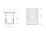 Foco para empotrar en el suelo de gran calidad, fabricado en acero inoxidable de gran resistencia que permite soportar el paso de personas. De reducido tamaño y alimentación de AC/DC12V. Ideal para utilizar como baliza empotrada para señalizar e iluminar zonas de paso. Mínima emisión de calor y mínimo consumo.