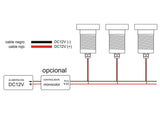 Foco sumergible para empotrar fabricado en ABS + PC de gran resistencia que permite soportar las condiciones más adversas. De reducido tamaño y alimentación de DC12V. Ideal para iluminación de piscinas, estanques, fuentes, etc. Con protección IP68 que permite su uso en zonas sumergidas. Mínima emisión de calor y mínimo consumo.