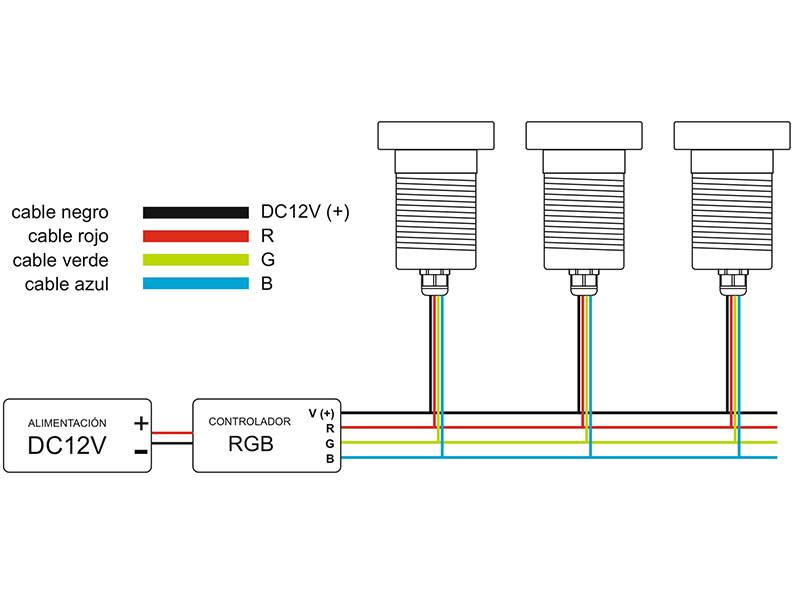 Foco sumergible para empotrar fabricado en ABS + PC de gran resistencia que permite soportar las condiciones más adversas. De reducido tamaño y alimentación de DC12V. Ideal para iluminación de piscinas, estanques, fuentes, etc. Con protección IP68 que permite su uso en zonas sumergidas. Mínima emisión de calor y mínimo consumo.