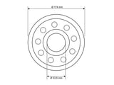 Foco de exterior sumergible para instalar en fuentes y dar un toque decorativo con un mínimo consumo de energía, estética cuidada y fácil instalación. Alto índice de reproducción cromática (CRI) y fuerte grado de protección IP68.