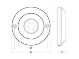 Foco de exterior sumergible Kenew 60w RGB de altas prestaciones y máxima calidad para utilizar en los entornos más extremos. Fabricado en acero inoxidable 316L y chip led CREE y un tamaño mínimo que permite su instalación en cualquier lugar. Alto índice de reproducción cromática (CRI) y fuerte grado de protección IP68.