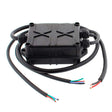 Controlador en caja estanca IP67 para controlar las luminarias RGB mediante Bluetooth a traves de la app gratuita para Android o IOS