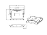 Kit que incluye proyector solar LED con batería de litio integrada de alta potencia, panel solar, mando a distacia y herrajes para su instalación. Incorpora sensores de luminosidad. Ideal para iluminar de manera automatizada y sin necesidad de corriente eléctrica cualquier zona de exterior.