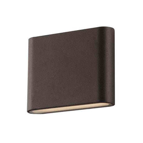 Luminaria led realizada en aluminio de gran calidad y lacado en color antracita pavonado para la iluminación de paramentos verticales. Emite un haz de luz sin emisión de calor y gran eficiencia. Lámpara ideal para combinar diferentes tipos de iluminación tanto en interiores como en exteriores.