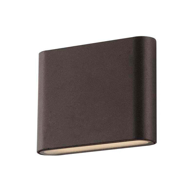 Luminaria led realizada en aluminio de gran calidad y lacado en color antracita pavonado para la iluminación de paramentos verticales. Emite un haz de luz sin emisión de calor y gran eficiencia. Lámpara ideal para combinar diferentes tipos de iluminación tanto en interiores como en exteriores.