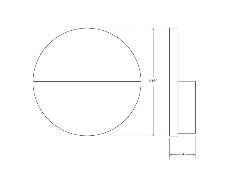 Luminaria LED realizada en aluminio de gran calidad y lacado en color blanco con difusor acrílico frost que crea iluminación indirecta ideal para iluminar paños de pared. 