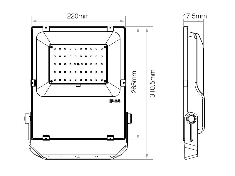 Foco Proyector LED de exterior de gran calidad de altas prestaciones y gran resistencia (IP65). Ofrece máximo control y amplias posibilidades de decoración con luz RGB +CCT (3000K-6000K). Podrás controlar el proyector desde el mando a distancia RF específico (no incluido) y configurar hasta 8 grupos diferentes.