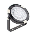 Foco proyector orientable de exterior LED con estaca para su fijación al suelo. Altas prestaciones y gran resistencia (IP65). Ofrece máximo control y amplias posibilidades de decoración con luz RGB y luz blanca ajustable desde 2700K a 6500K.