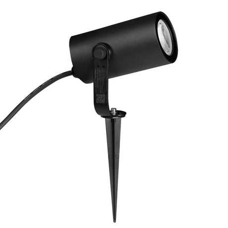 Foco proyector orientable de exterior LED con estaca para su fijación al suelo. Con alimentación AC220V. Altas prestaciones y gran resistencia (IP66). Ofrece máximo control y amplias posibilidades de decoración con luz RGB y luz blanca ajustable desde 2700K a 6500K. Control por ZigBee 3 + 2.4G RF + Philips Hue + APP Tuya + Amazon Alexa + Google Home + IKEA TRADFRI