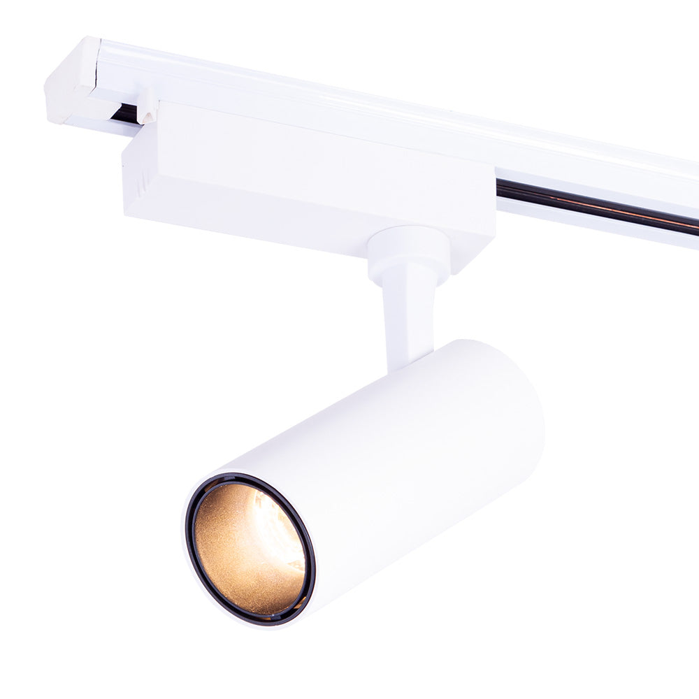 Foco Carril LED Monofásico Blanco 20W 2000Lm 30.000H Lumiastra