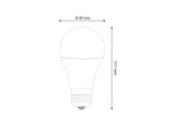 Bombilla LED para casquillos o bases convencionales E27. Alta potencia lumínica, ahorro de hasta el 90% en su consumo de luz.