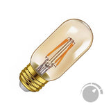 La Bombilla LED E27 Filamento Gold T45 de 4W de potencia es perfecta para actualizar nuestras bombillas sin perder la estética retro.