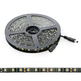 Tira de 300 LEDs SMD5050 12VDC IP65 PCB Negro