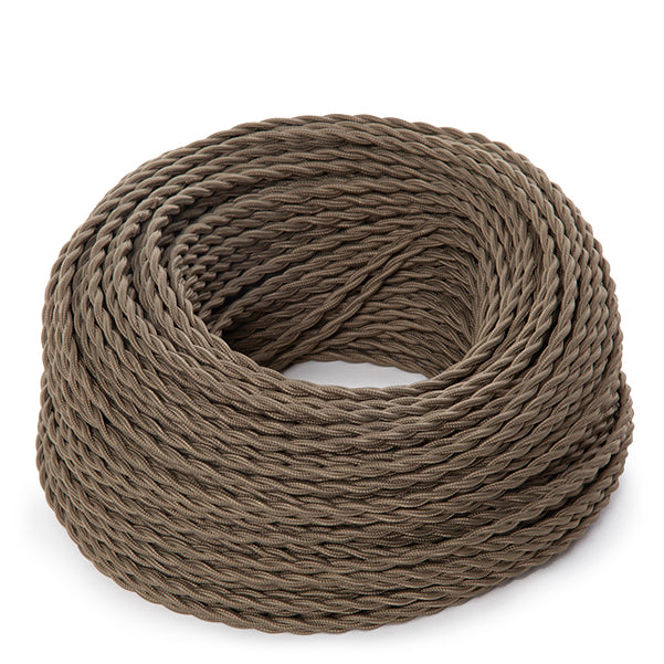 Cable Trenzado 2x0,75 x 1M  [SKD-C275-BROWN]