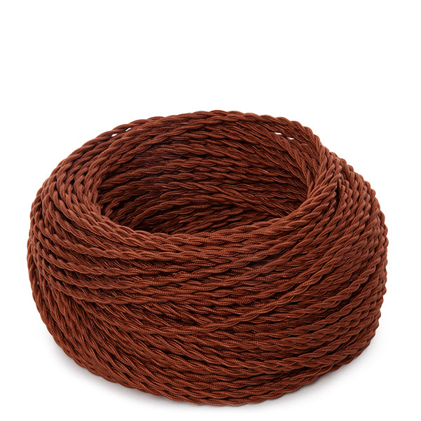 Cable Trenzado 2x0,75 x 1M  [SKD-C275-BROWN]