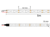 Tira LED de alta potencia lumínica SMD2835. Incorpora cinta adhesiva 3M-300LSE de máxima calidad para colocar la tira en cualquier superficie. Tira de 5 metros.