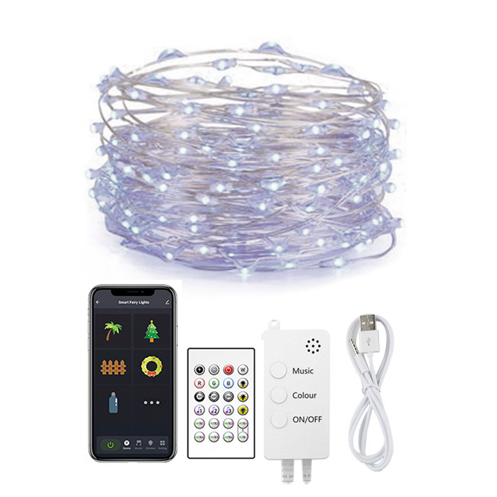 Kit completo que incluye 1 guirnalda led RGB de 20 metros, controlador WiFi y mando a distancia. Las tiras LED RGB son autoadhesivas y son ideales para crear efectos ambientales. Decora con luz y controla por APP (Wifi o Bluetooth) o mando a distancia.